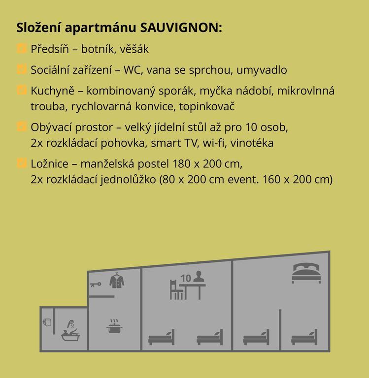 Vinarske Apartmany Znojmo Exteriör bild